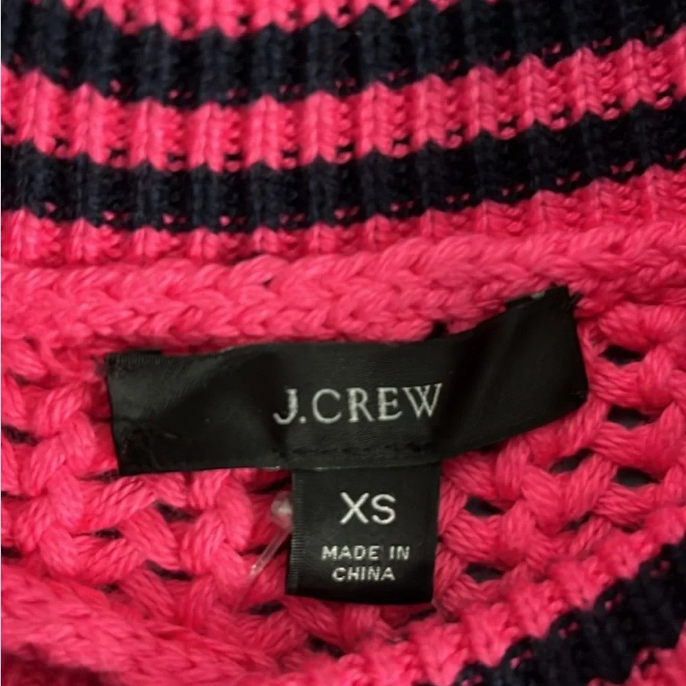 J. Crew pink knit sweater vest woman’s size XS‎